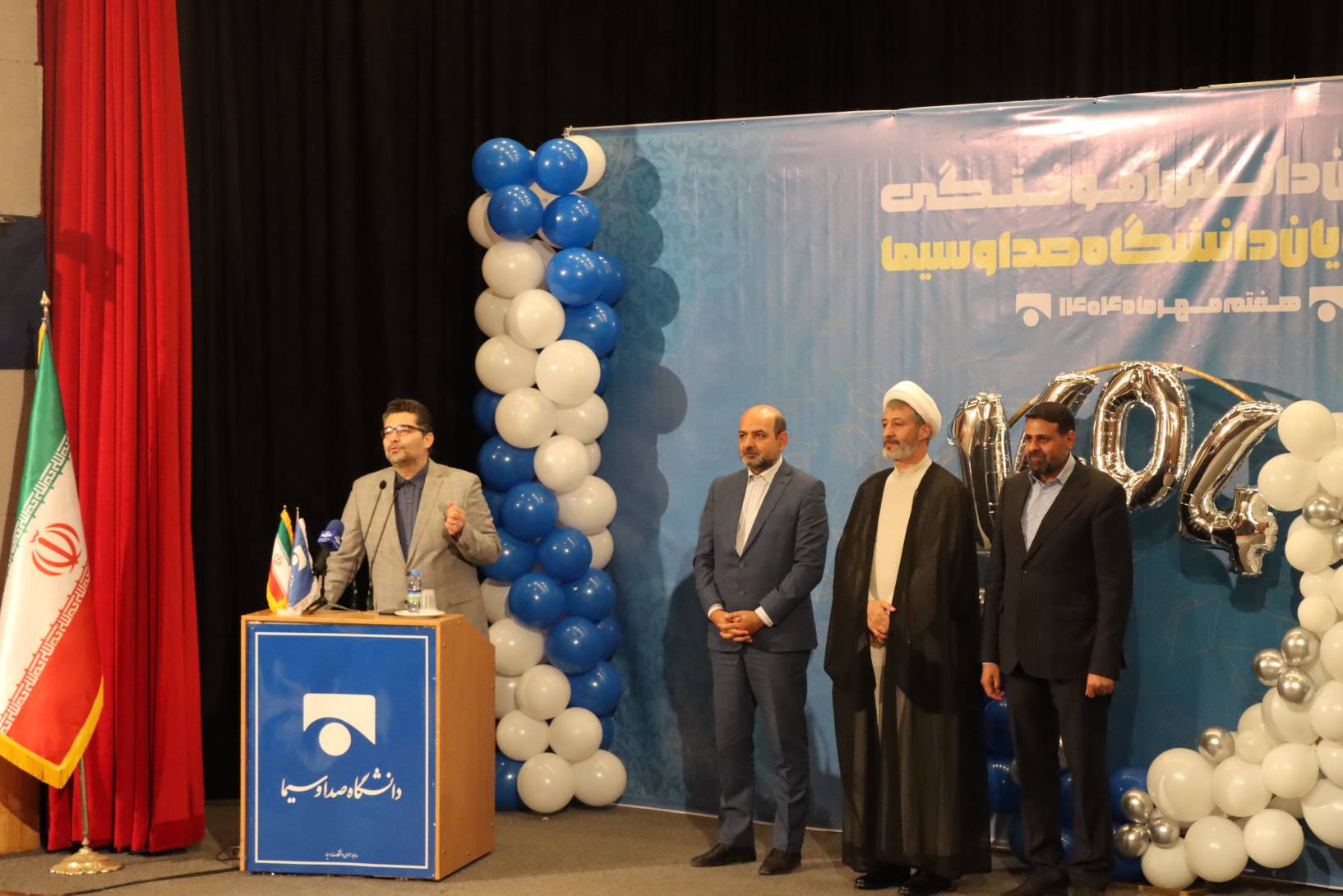 آیین دانش‌آموختگی دانشجویان دانشگاه صداوسیما