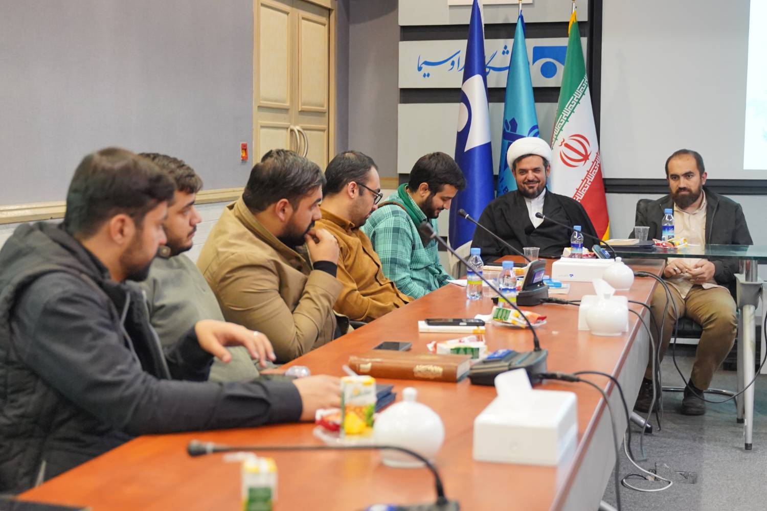 برگزاری مراسم تودیع و معارفه اعضای بسیج دانشجویی دانشگاه صداوسیما