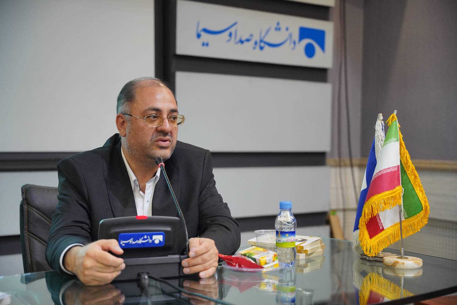 برگزاری مراسم تودیع و معارفه اعضای بسیج دانشجویی دانشگاه صداوسیما