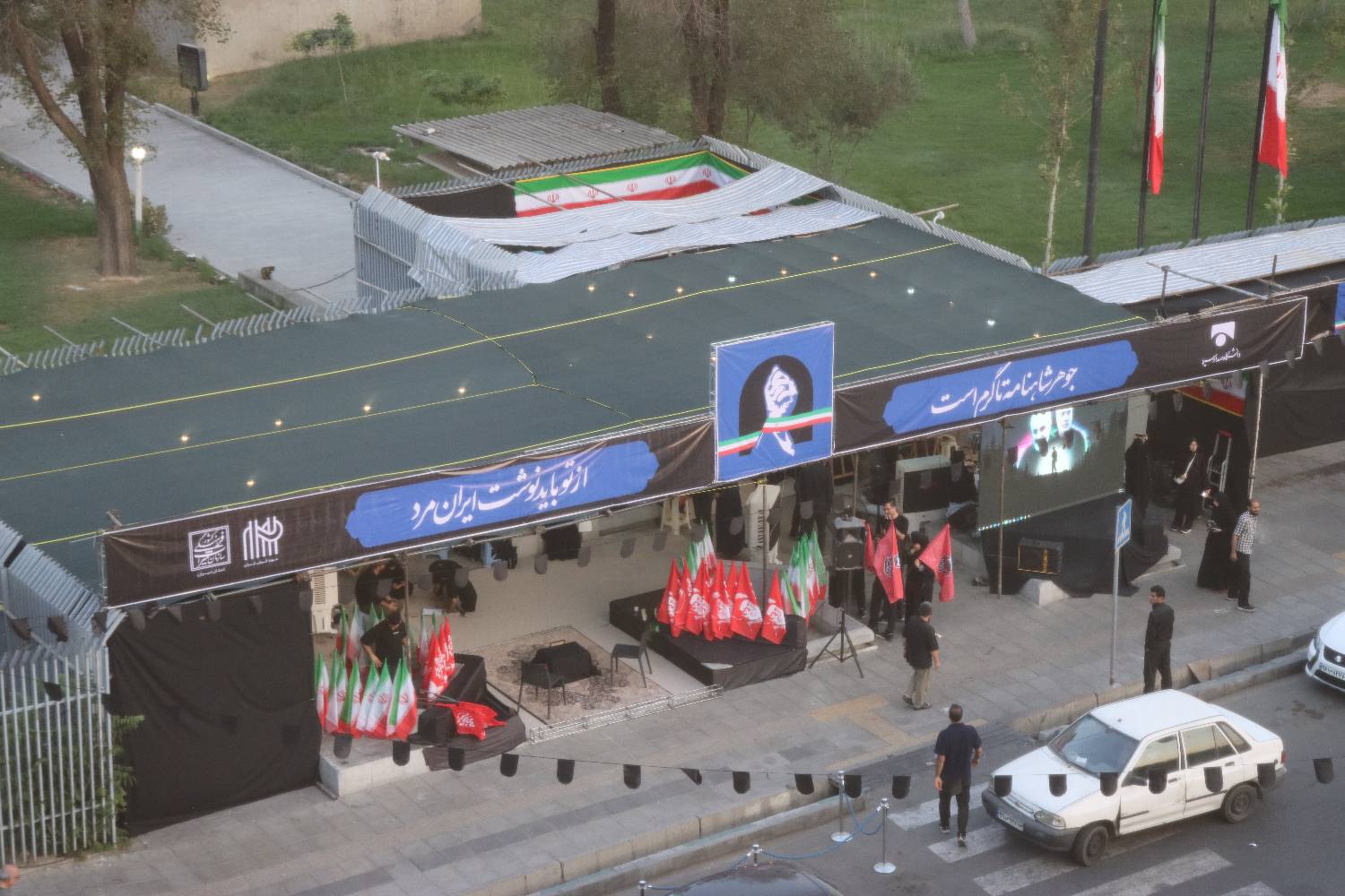 روز اول موکب «هنر و رسانه» دانشگاه صداوسیما/ سری اول