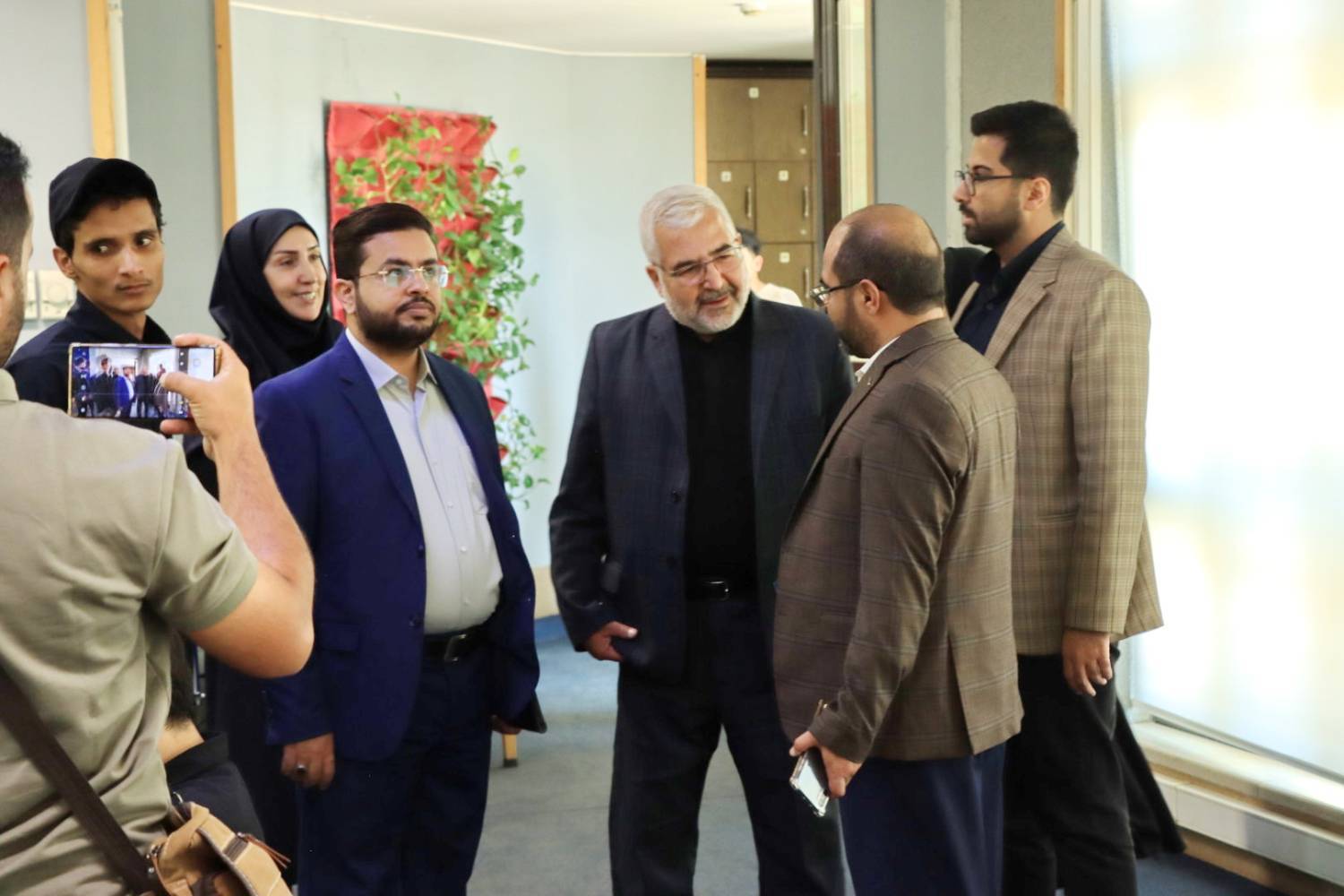 بازدید هیئت رسانه‌ای یمنی از دانشگاه صداوسیما