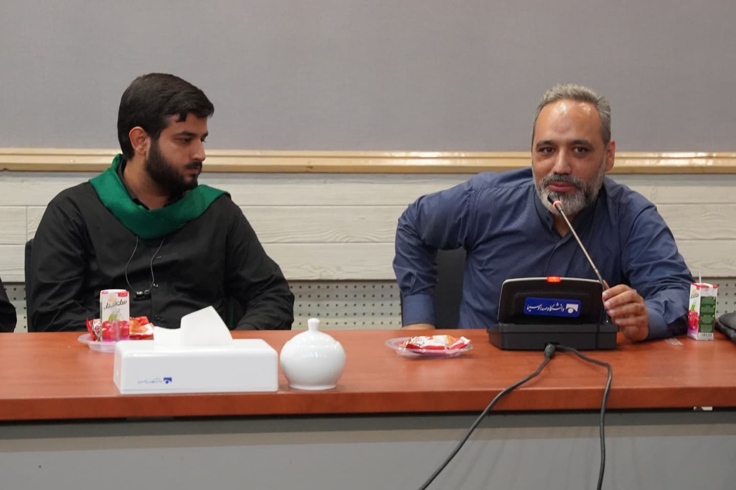 مراسم رونمایی از مستند «روایت رضوان» و افتتاحیه کاروان اربعین ۱۴۴۷ بسیج دانشجویی صداوسیما