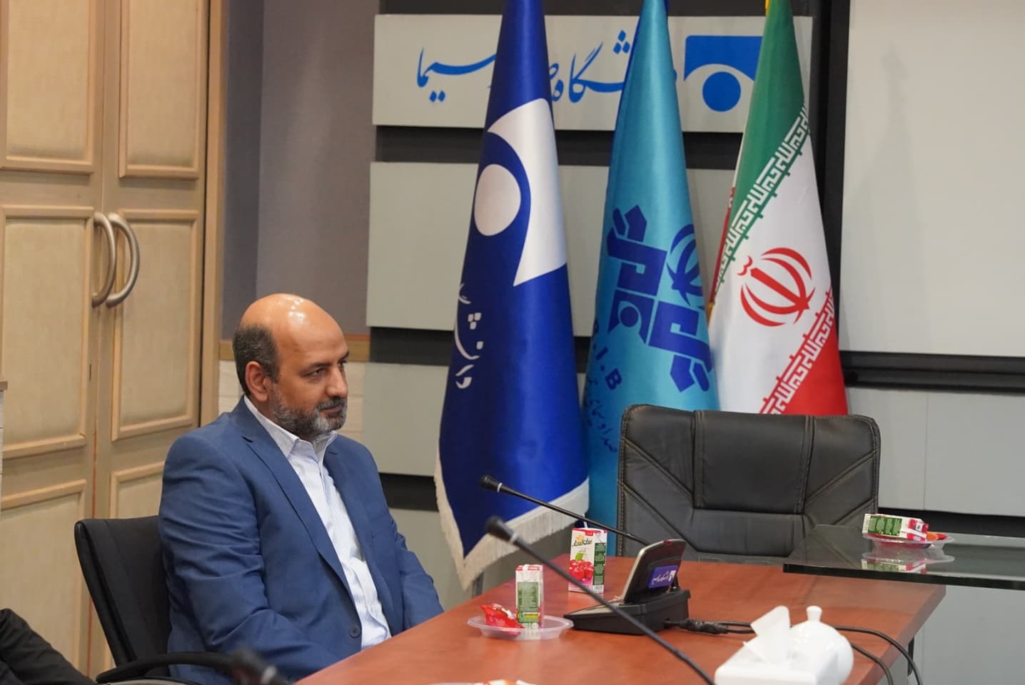 مراسم رونمایی از مستند «روایت رضوان» و افتتاحیه کاروان اربعین ۱۴۴۷ بسیج دانشجویی صداوسیما