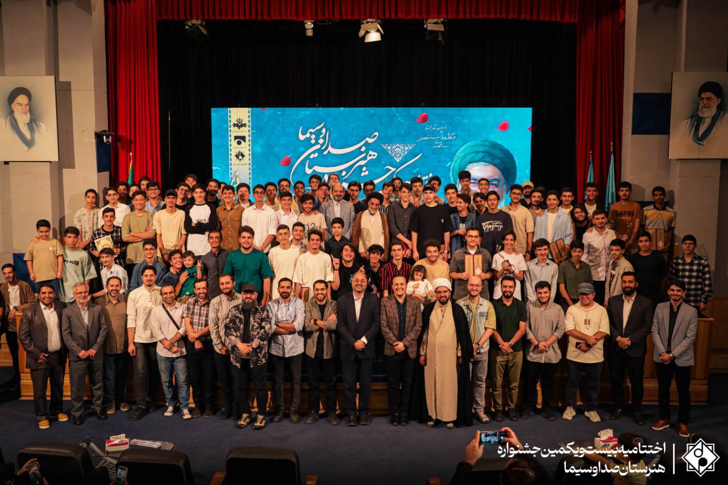 گزارش تصویری اختتامیه بیست‌ویکمین جشنواره هنرستان صداوسیما