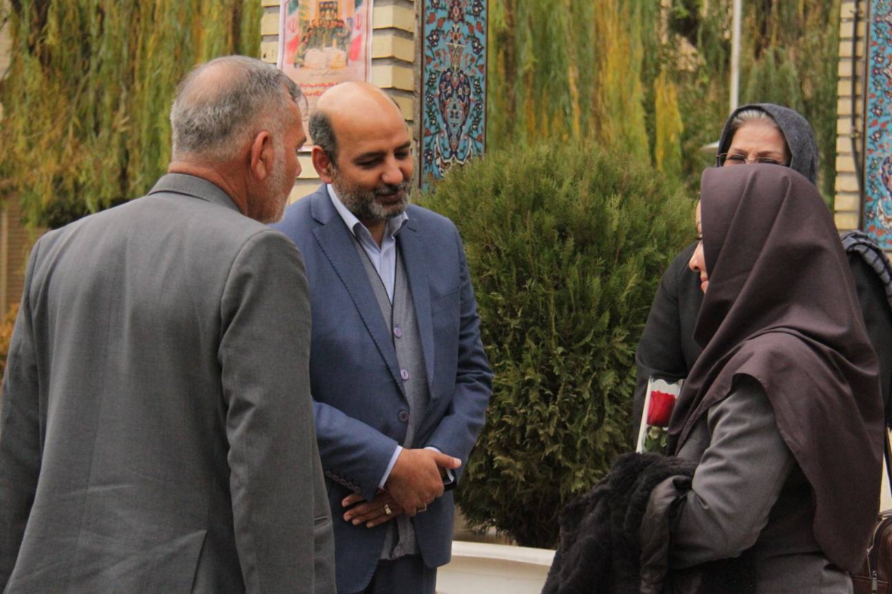 مراسم غبارروبی مزار شهدای دانشگاه