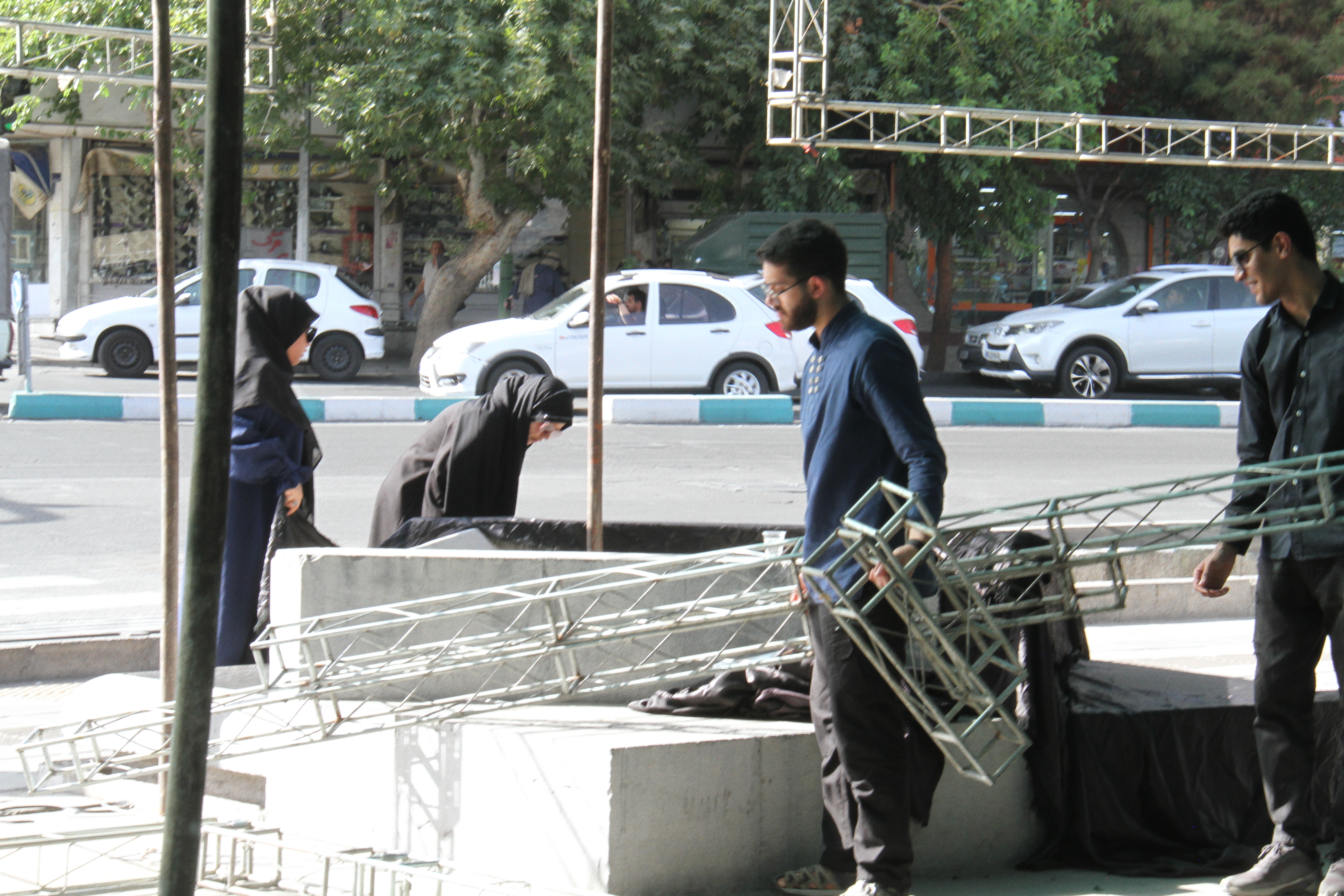 راه‌اندازی موکب هنر و رسانه دانشگاه صداوسیما