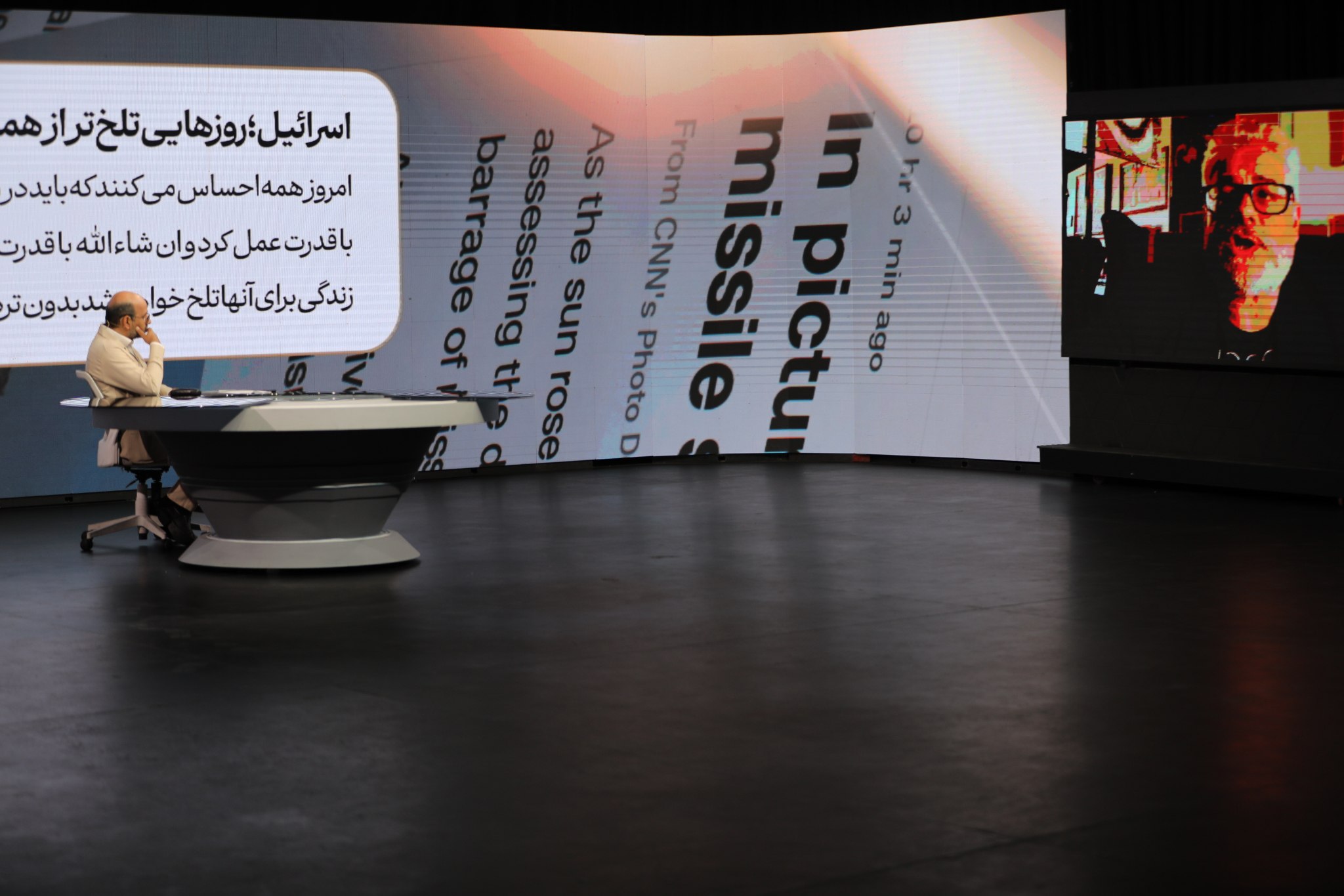 پشت صحنه برنامه تلویزیونی خرم‌شهر