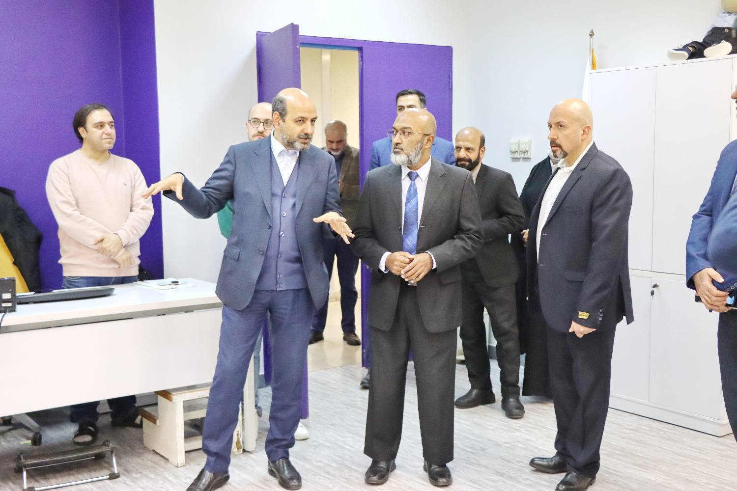 بازدید دبیرکل اتحادیه رادیو تلویزیون‌های آسیا - اقیانوسیه (ABU) از دانشگاه